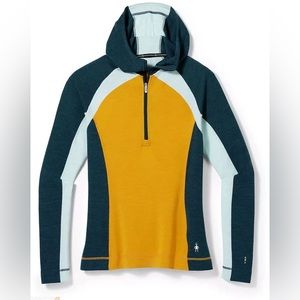 SMARTWOOL W'S CLASSIC THERMAL MERINO BASE LAYER 1/2 ZIP HOODIE